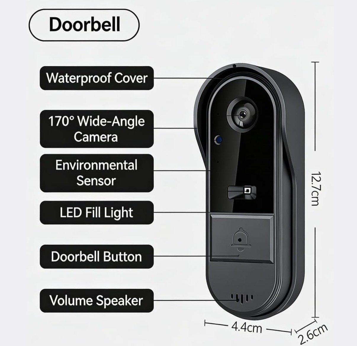 X8 Home Smart Video Doorbell
