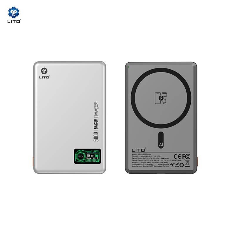 Power Bank LITO MagSafe 3-en-1 5000 mAh 