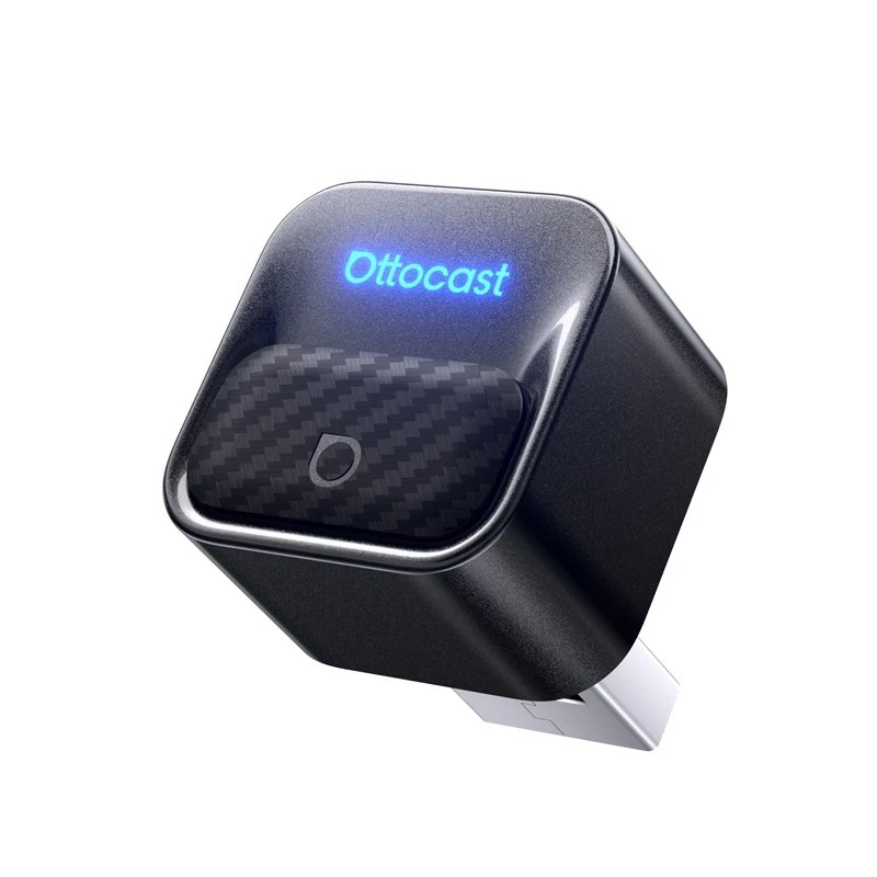 Adaptateur CarPlay & Android Auto Sans Fil Ottocast Mini Core 2-en-1
