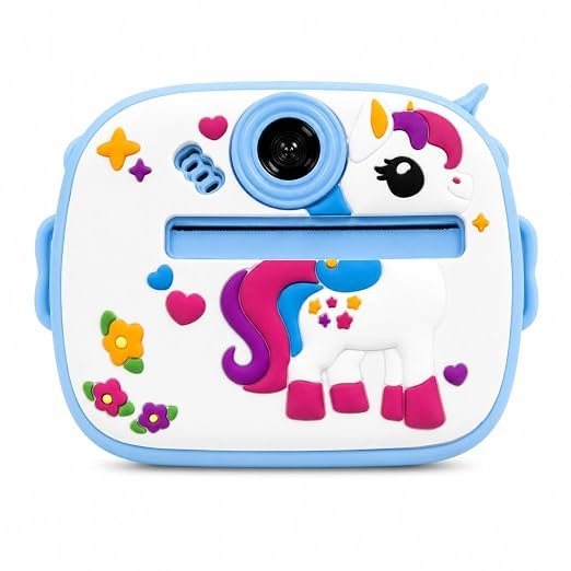 Appareil Photo Instantané pour Enfants avec Impression Sans Encre
