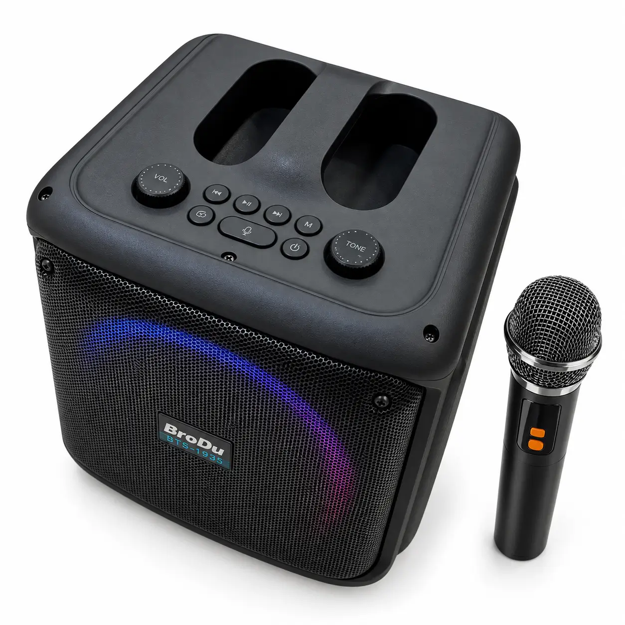 Speaker Karaoké BroDu 30W avec Micro Sans Fil & RGB