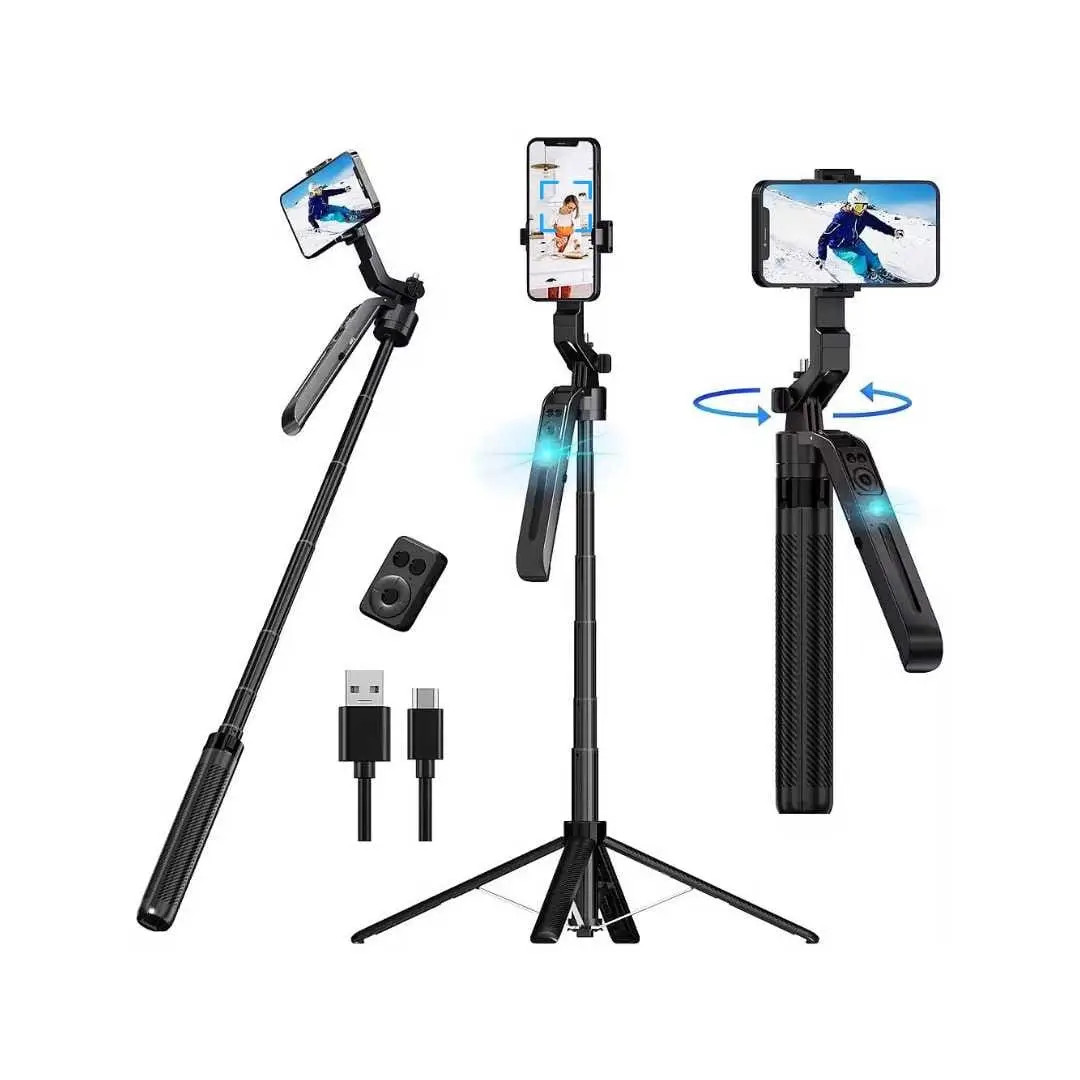 Trépied Intelligent C12 avec Suivi IA 360° – 1,8 m